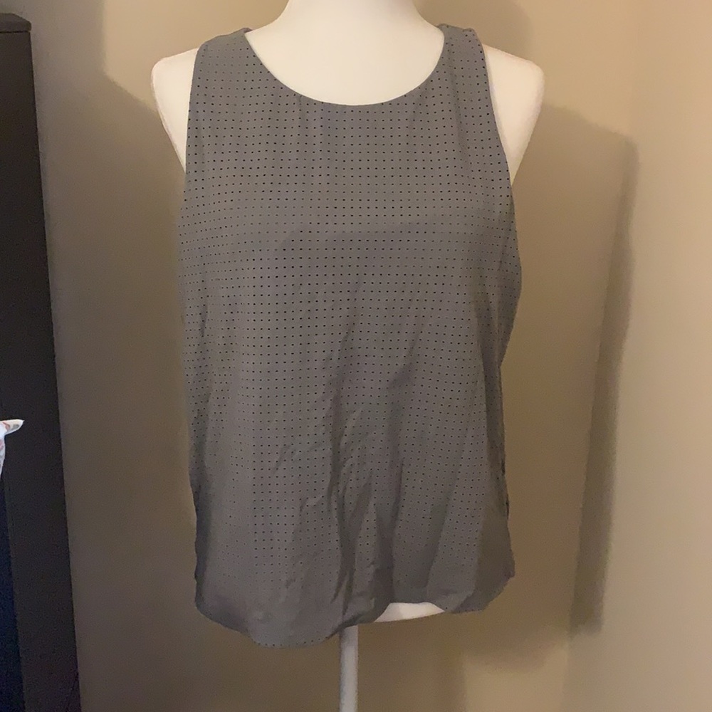 Fabletics Mesh Workout Tank (sports bra lining)